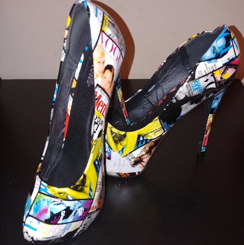 Magazine Cover High Heels